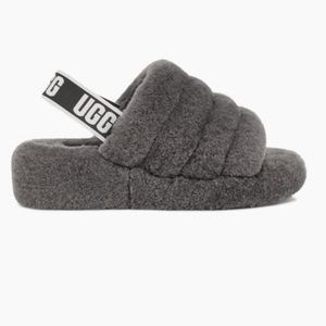New Without Tags - Ugg Fluff Yeah Slides